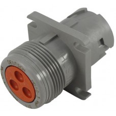 27113 - 3 circuit HD10 flange mounting socket. (1pc)